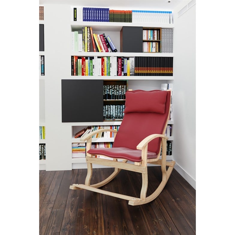 Mobildeco Padişah Ahşap Sallanan Sandalye