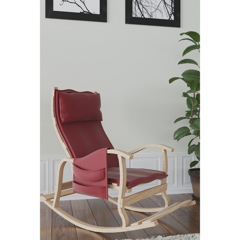 Mobildeco Sultan Ahşap Sallanan Sandalye