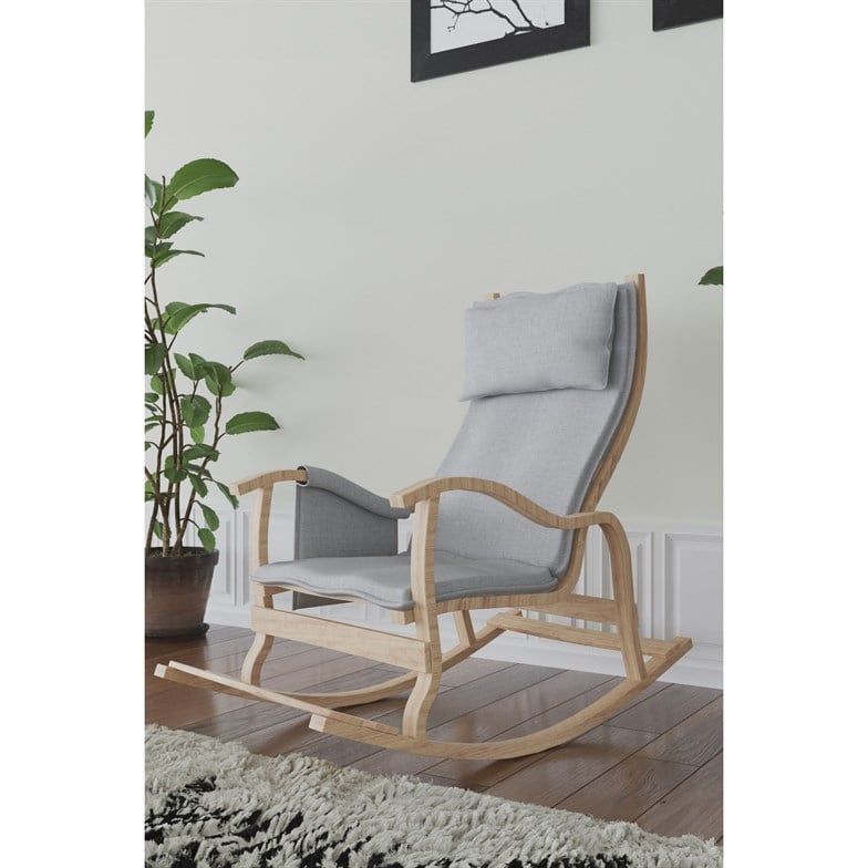 Mobildeco Sultan Ahşap Sallanan Sandalye