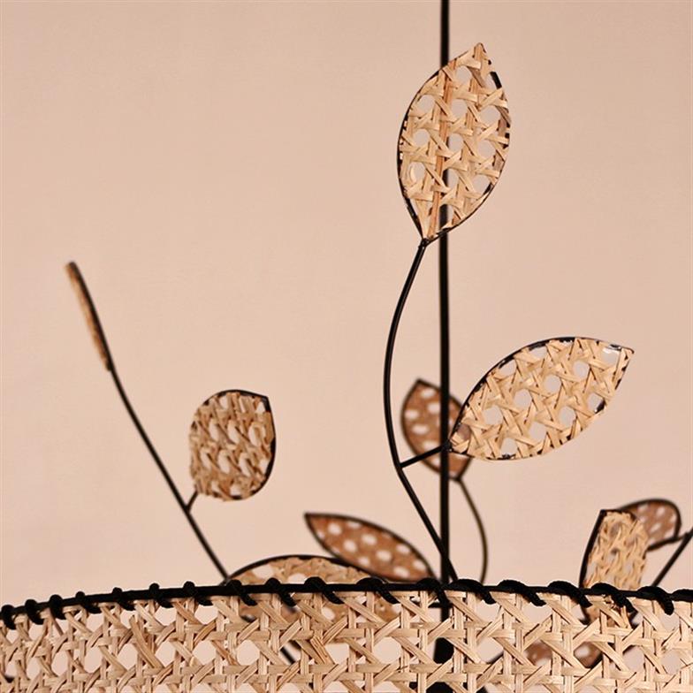 Mylamp Yaprak Doğal Hazeran Avize 50x30x55 cm