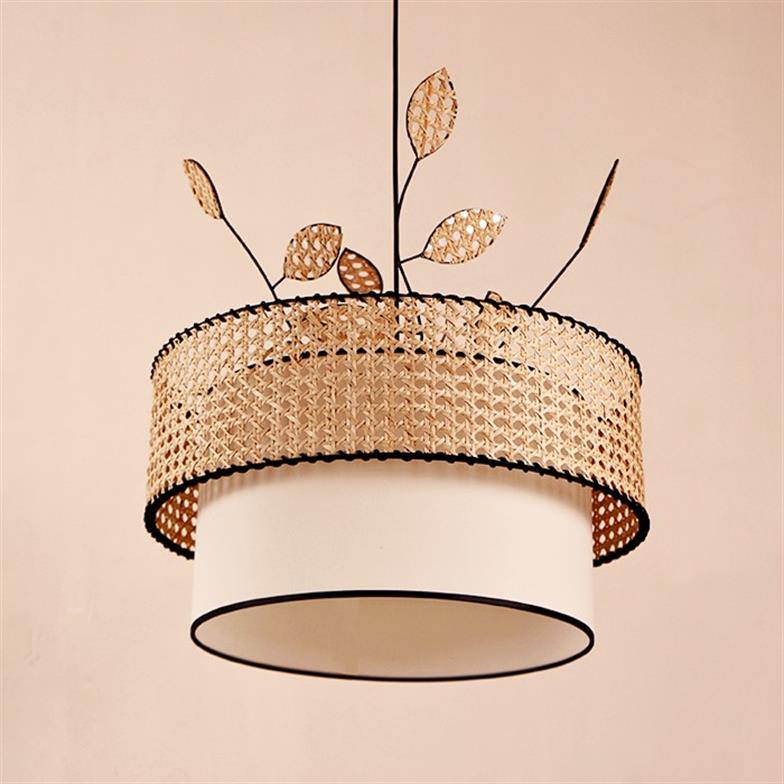 Mylamp Yaprak Doğal Hazeran Avize 50x30x55 cm