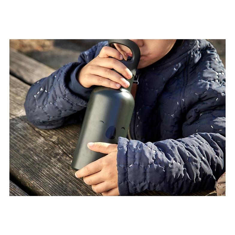 Nuuroo Bertil Pipetli Paslanmaz Çelik Termos Koala Chimera Siyah 350 ML