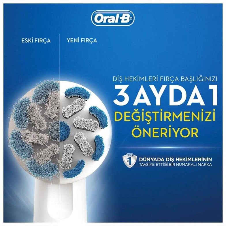 Oral-B EB60-4 Sensitive Ultra Thin 4'lü Diş Fırçası Yedek Başlığı