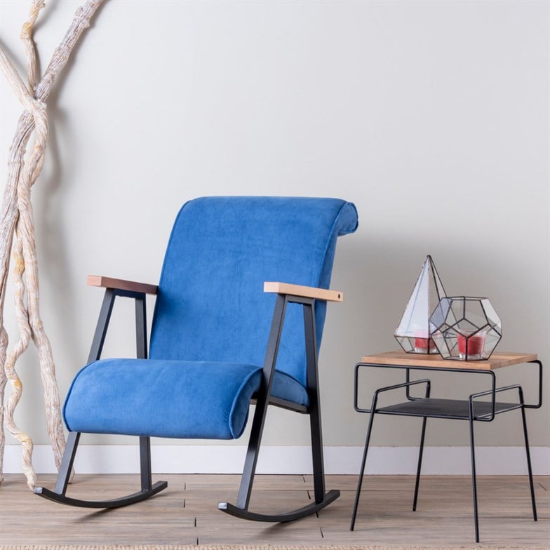 Pafu Yoka Sallanan Sandalye Mavi