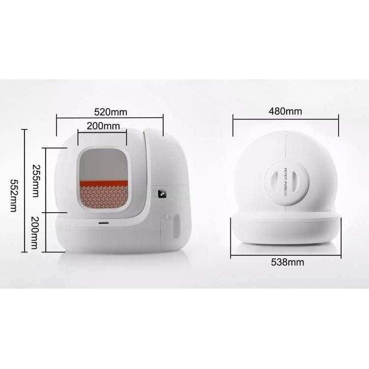 Petkit Pura Max Beyaz Akıllı Kedi Tuvaleti