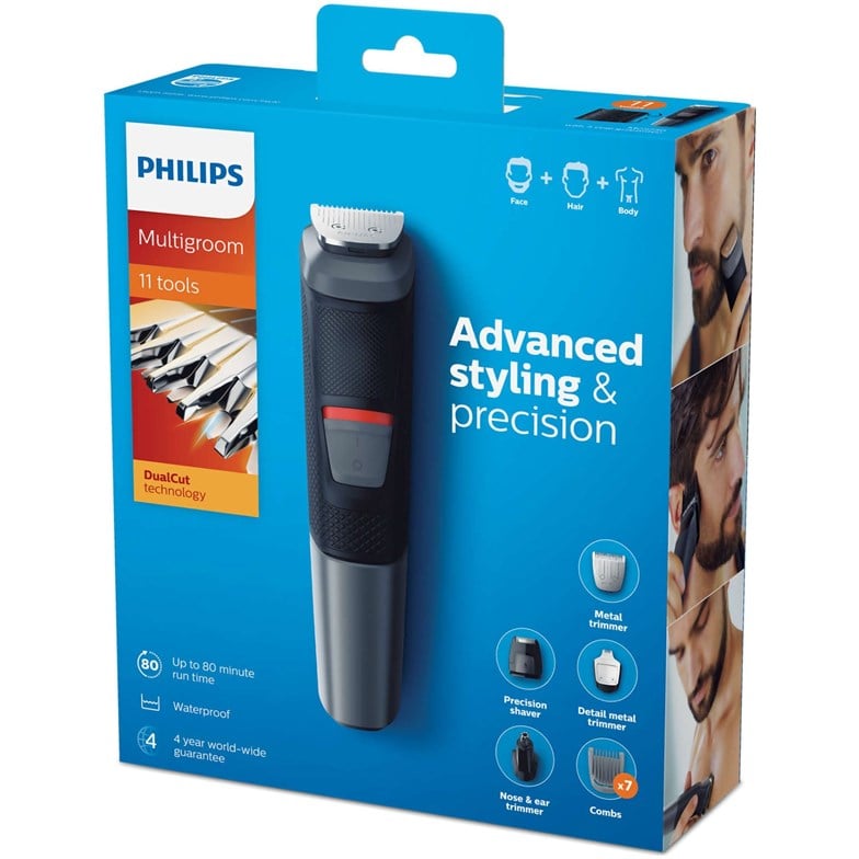 Philips Multigroom Series 5000 Mg5730/15 11'i 1 Arada Çok Amaçlı Tıraş Seti (Yüz, Saç Ve Vücut)
