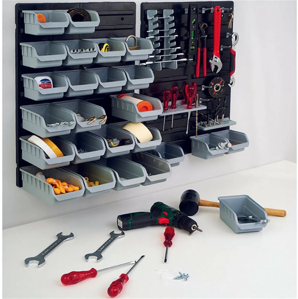 Port-Bag DP01 43 Parça Duvar Paneli Seti