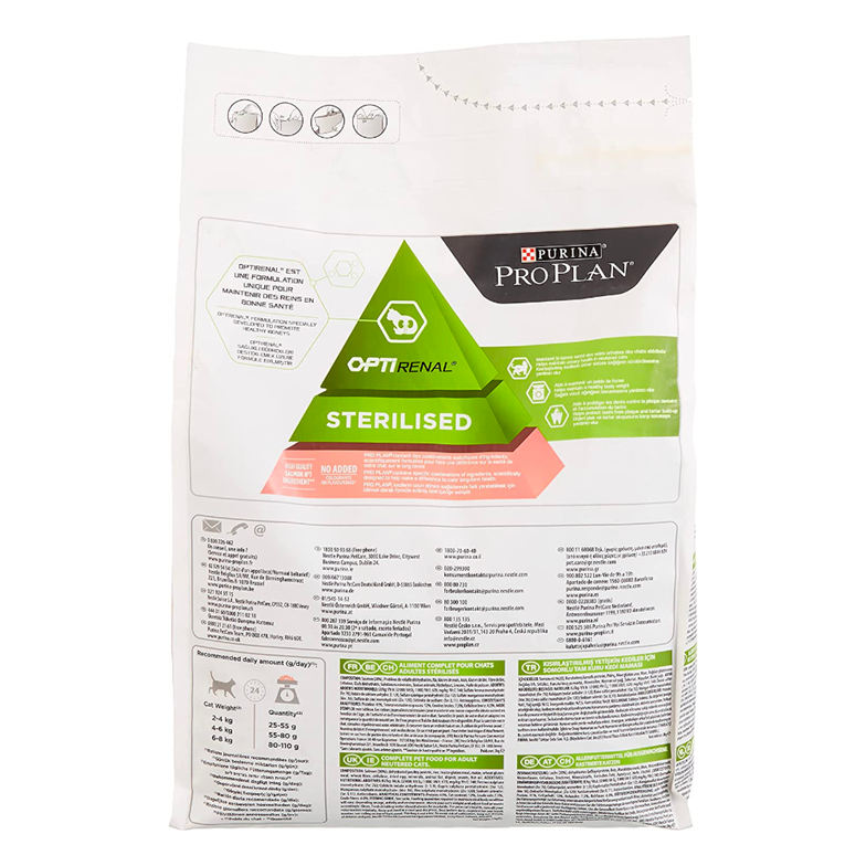 Pro Plan Sterilised Kısırlaştırılmış Somonlu Yetişkin Kedi Maması 3 Kg
