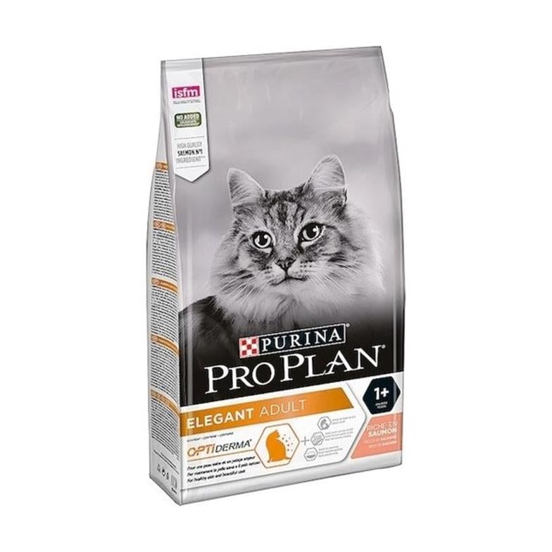 Proplan Elegant Derma Plus Somonlu Yetişkin Kedi Maması 1.5 Kg