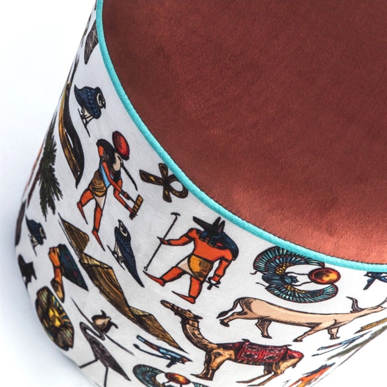 Puqqa Afrika Puf Desenli