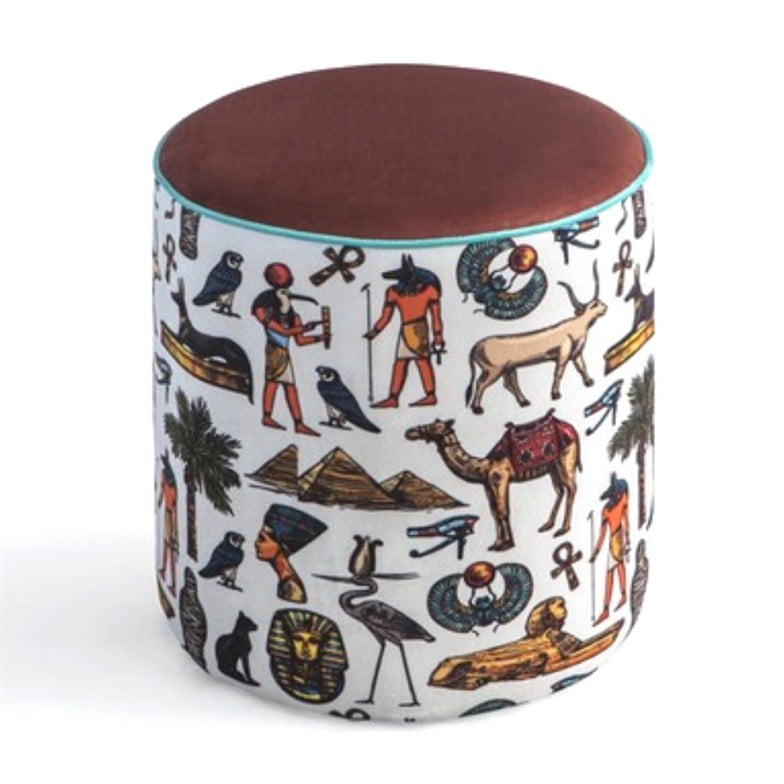 Puqqa Afrika Puf Desenli