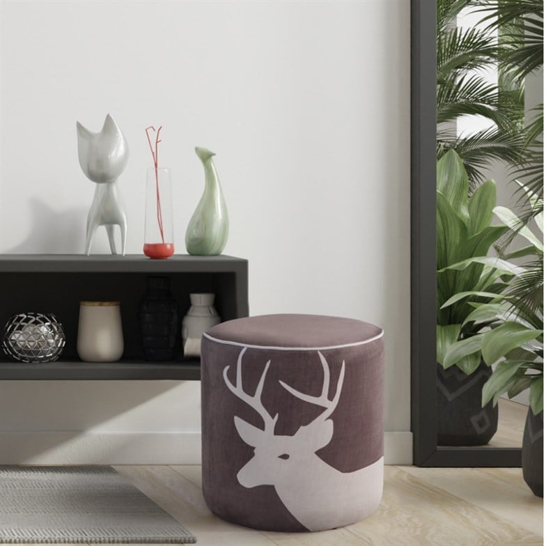 Puqqa Deer Puf Desenli