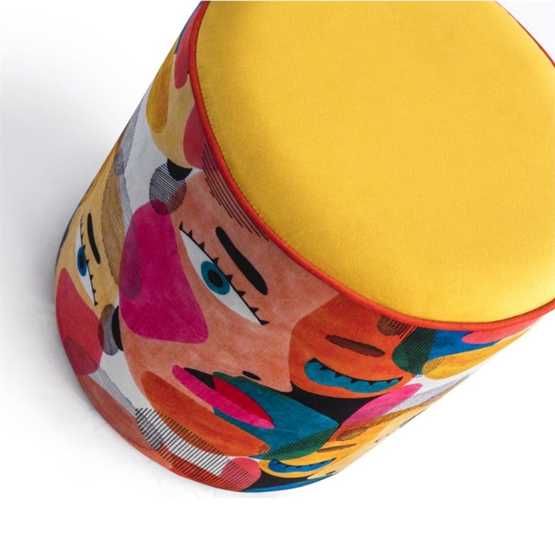 Puqqa Estilo Puf Desenli