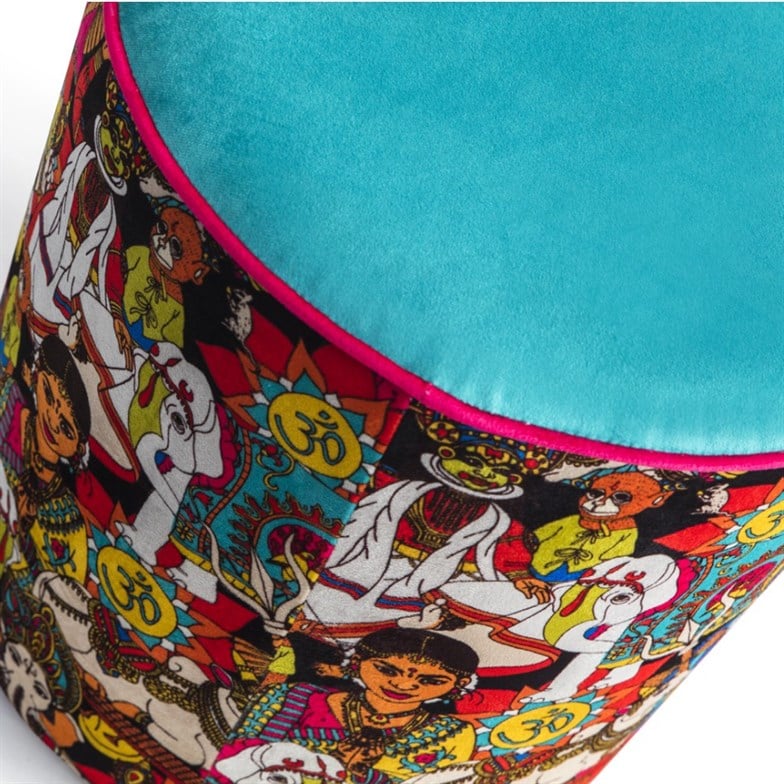 Puqqa Hinduizm Puf Desenli