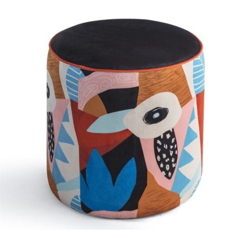 Puqqa Ruby Puf Desenli