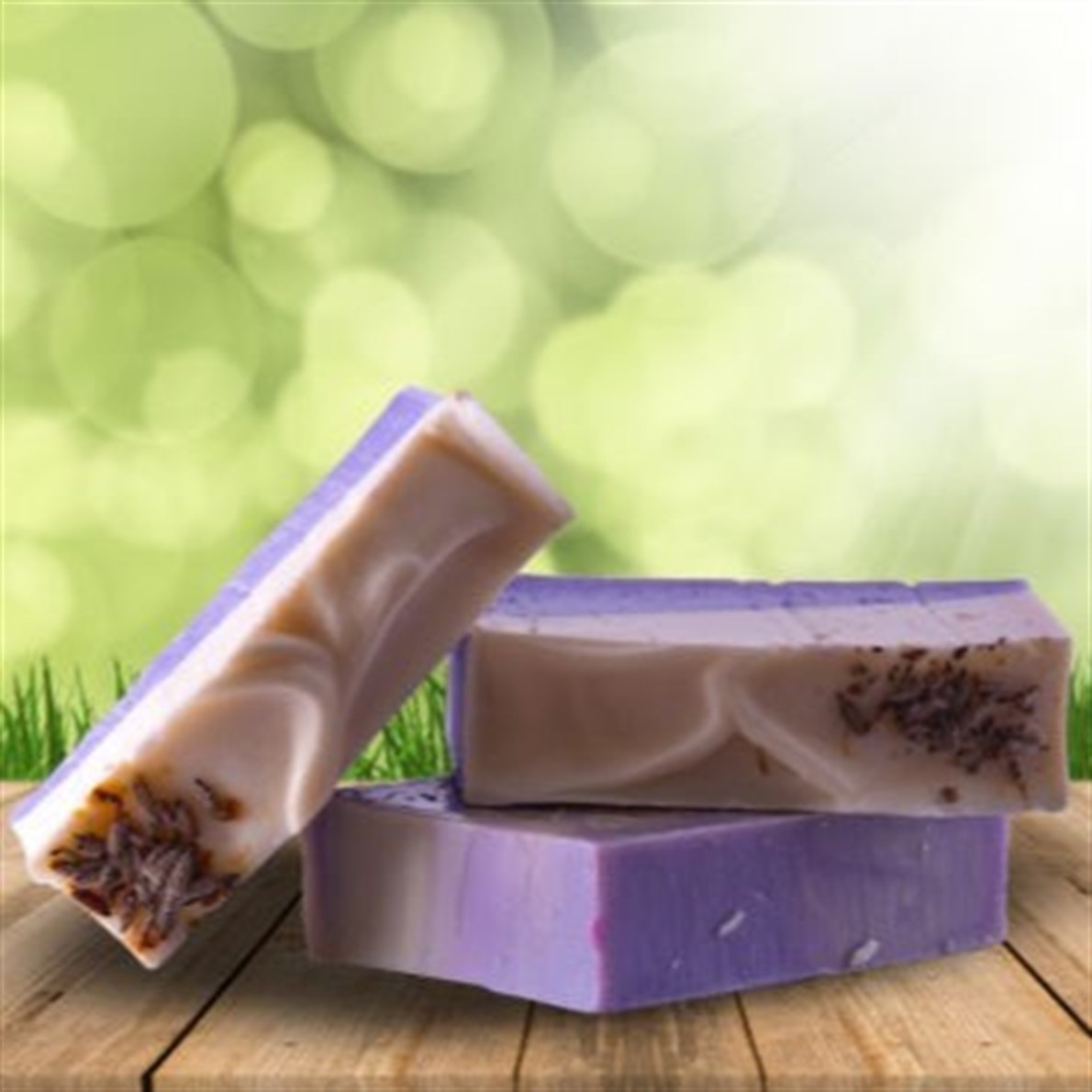 Quesera Handmade Cosmetics Natural Badem Yağlı Lavanta Sabunu El Yapımı 80 gr
