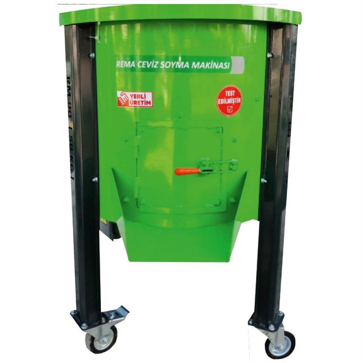 REMA RM170 Sabit Devirli Ceviz Soyma Makinası 90KG/170Lt 220V
