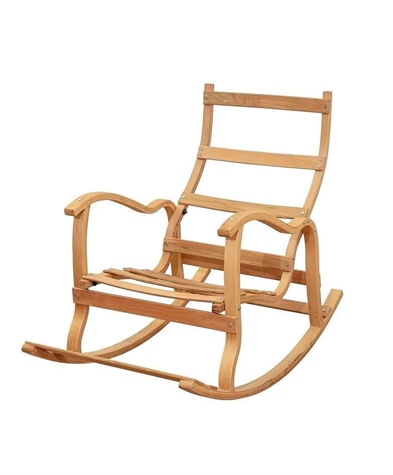 Reyo Home Indigo Gri Krem Sallanan Sandalye Dinlenme, Emzirme, Tv, Okuma Koltuğu Berjer MD-TV