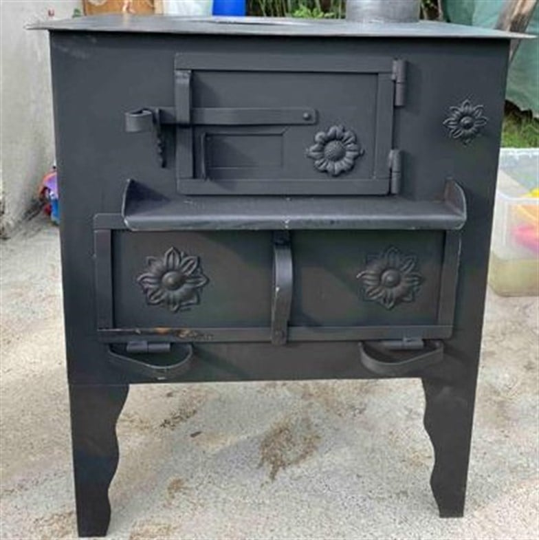 Reyo Stove OK45F Küllüksüz Izgarasız Fırınlı Karadeniz Sobası Rize