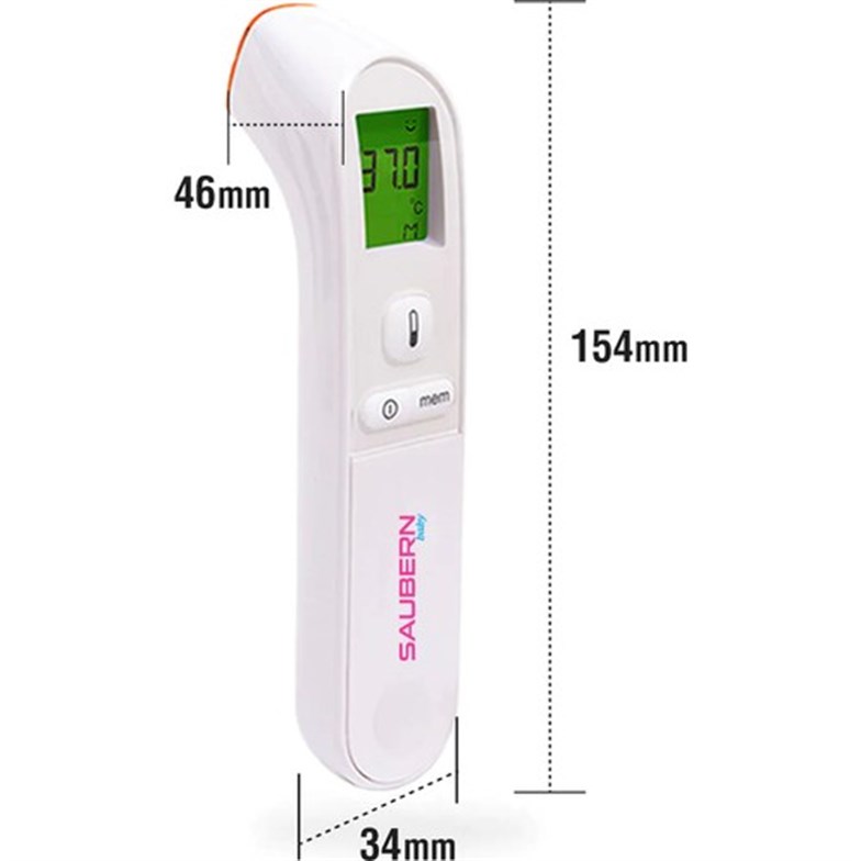 Saubern Baby BNT9602 Temassız Vücut ve Alından Ateş Ölçer - Termometre