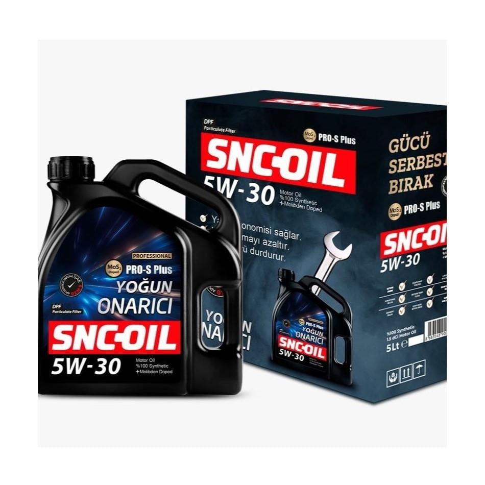Snc Oil Pro-S Plus Yoğun Onarıcı 5W-30 Motor Yağı 5 Litre