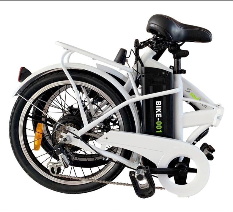 Soultech BIKE-001 Elektrikli Katlanır Bisiklet 