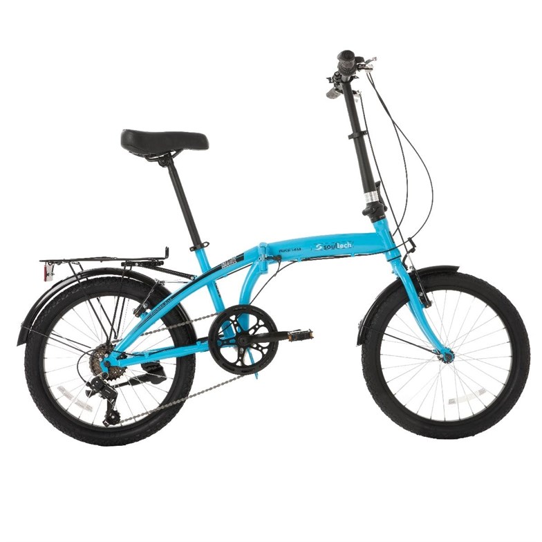 Soultech BIKE14M Couple Katlanır Bisiklet Mavi 20''