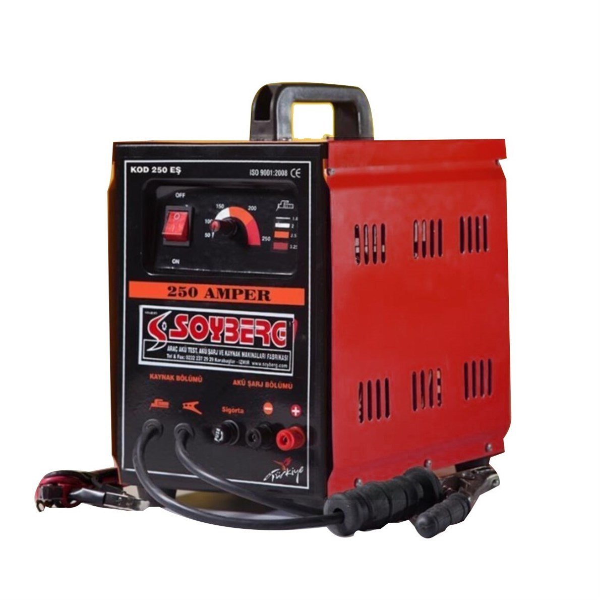 Soyberg 250 Eş Akü Şarjlı Kaynak Makinası