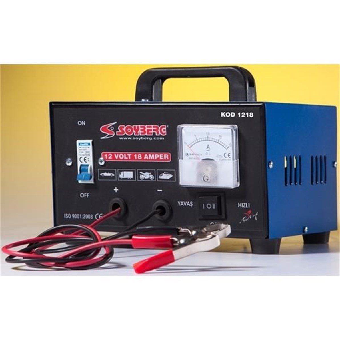 Soyberg S-1218-M Tek Akü Şarj Cihazı