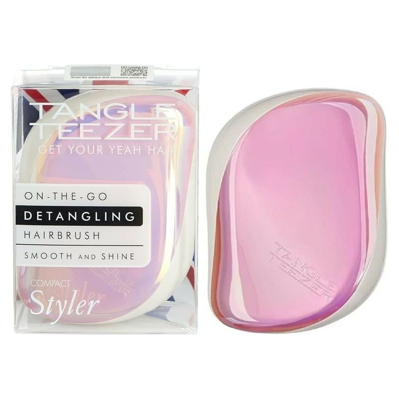 Tangle Teezer Compact Styler Holographic Pink Saç Fırçası