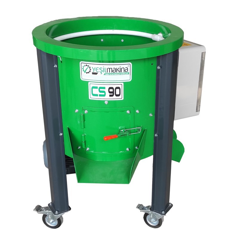 Yeşil CS90D Devir Ayarlı Ceviz Soyma Makinesi 50KG/90L 220V