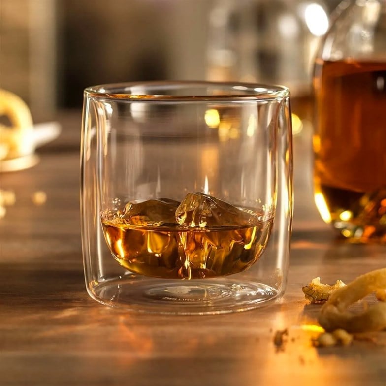 Zwilling Çift Camlı 2'li Viski Bardağı