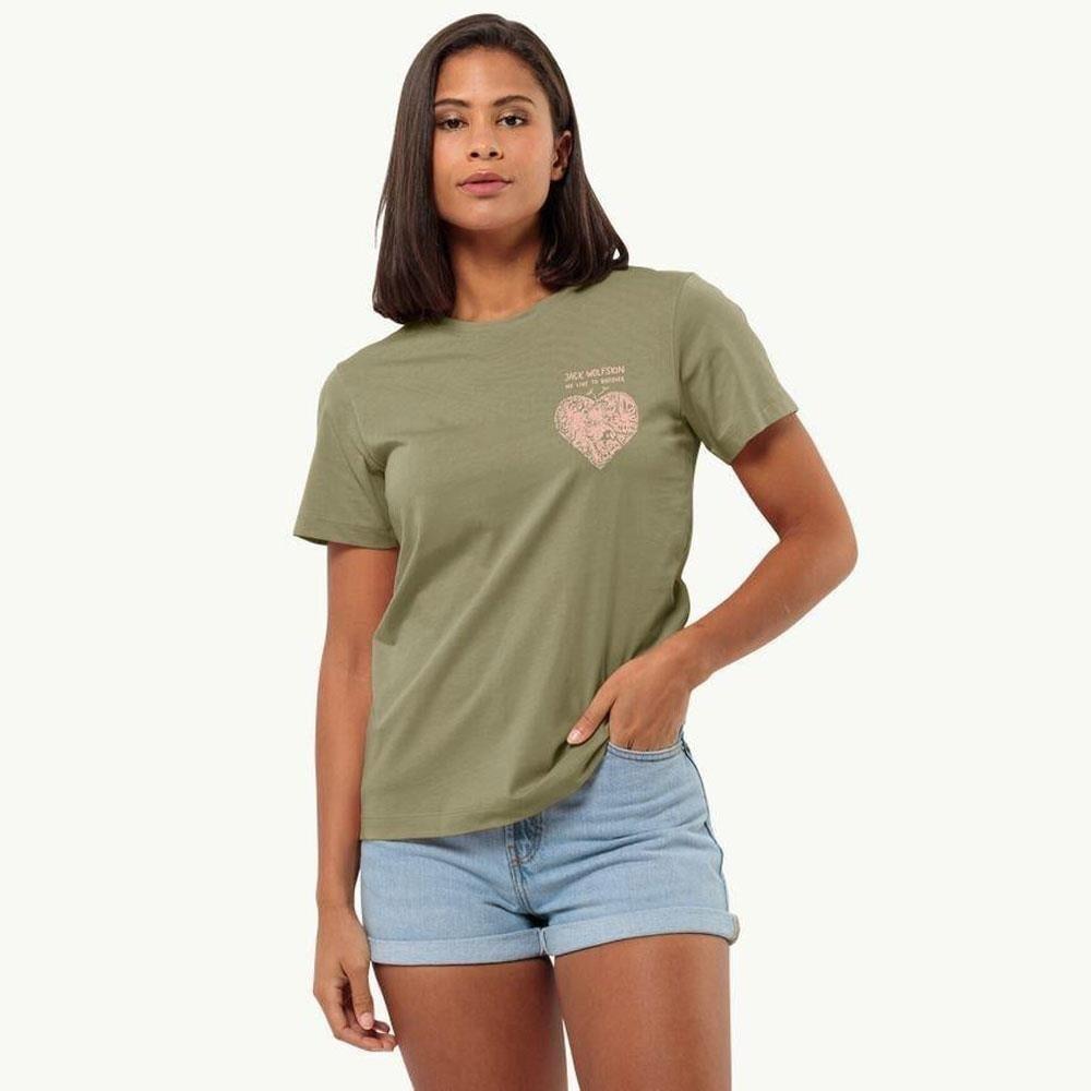 Discover Heart T W Kadın T-shirt