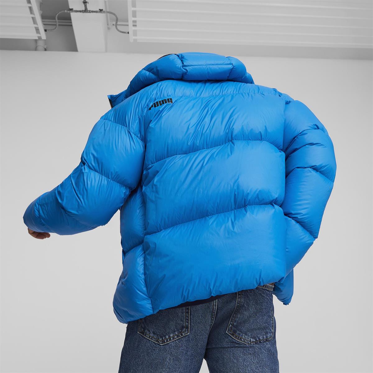 Hooded Ultra Down Puffer Jacket Erkek Mont