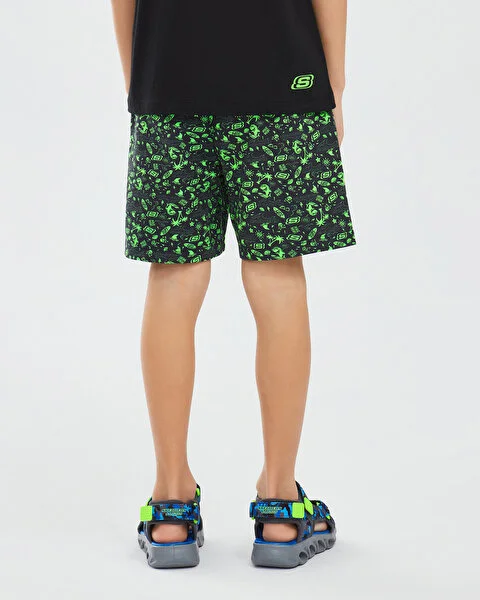 Lightweight Fleece Two Yarn B 5 Inch Short Çocuk Şort