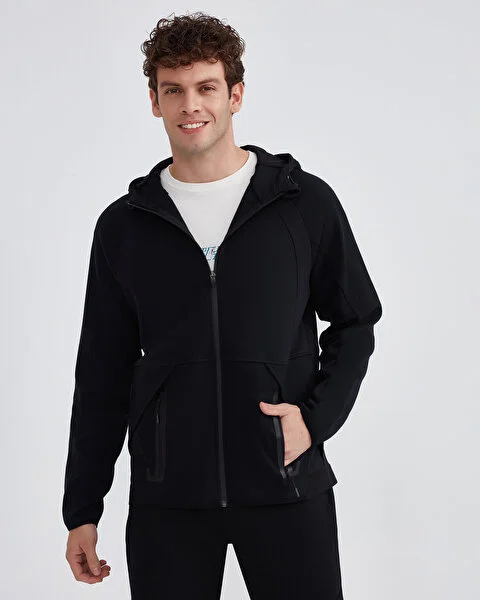 M 2XI-Lock Full Zip Hoodie Sweatshirt Erkek Sweatshirt