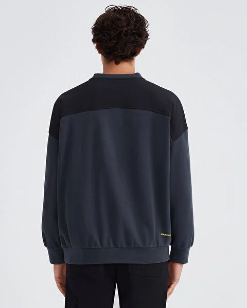 M LW Fleece Crew Neck Sweatshirt Erkek Sweatshirt