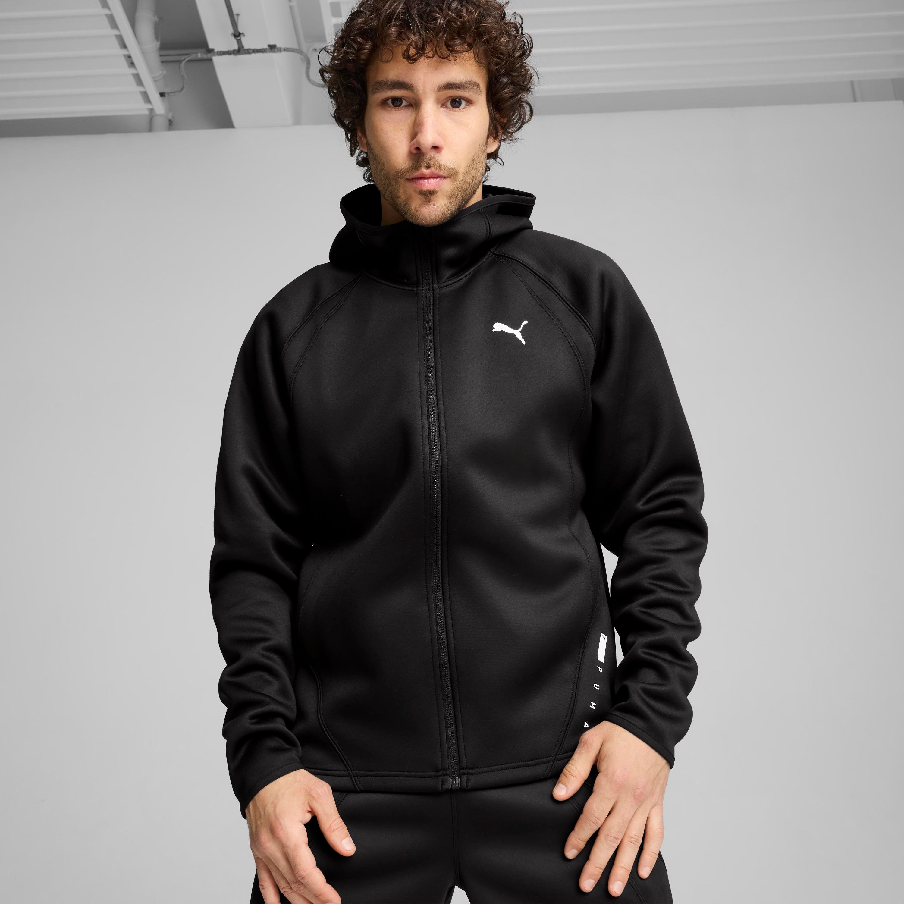 Puma Cloudspun Techlbl Jacket Erkek Crew Sweatshirt