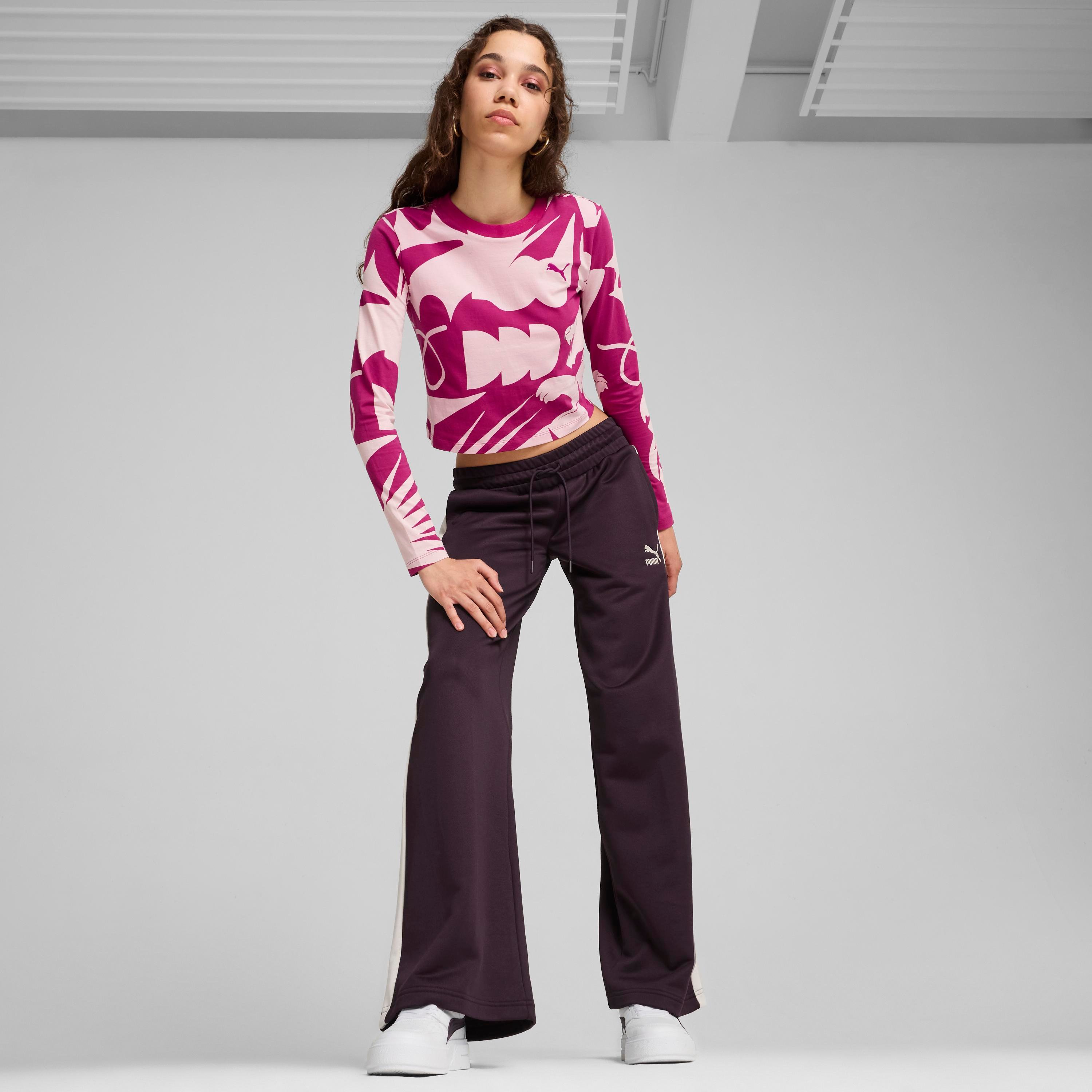 Puma T7 Low Rise Track Pants Kadın Eşofman Altı