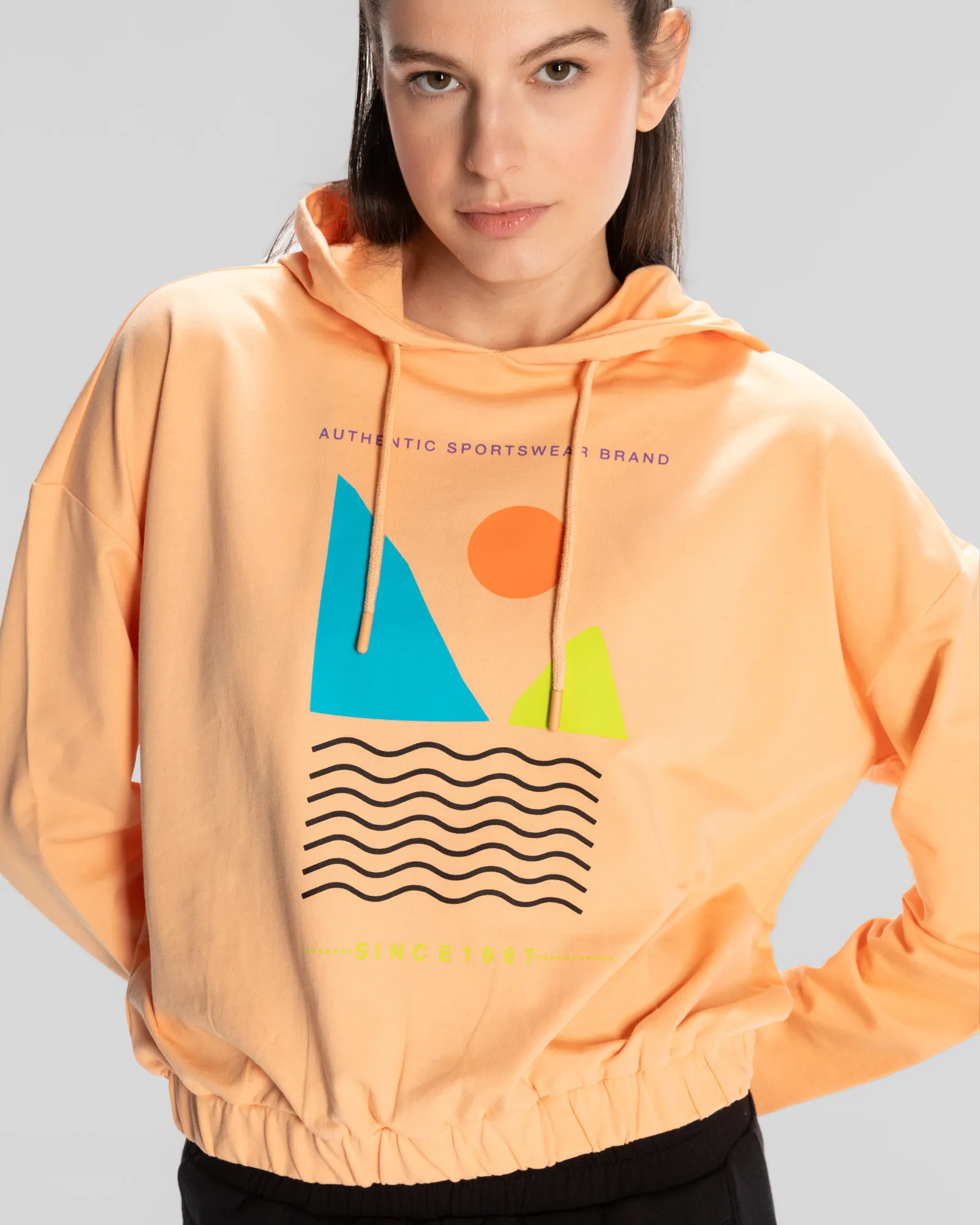 Sport Viola Hoodie Kadın Sweatshirt