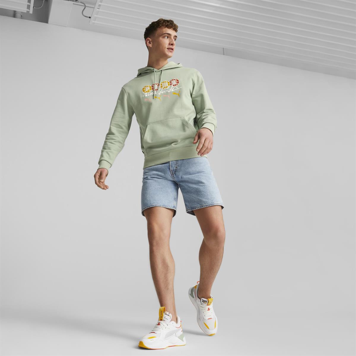 Swxp Puma Worldwide Hoodie Tr Erkek Sweatshirt