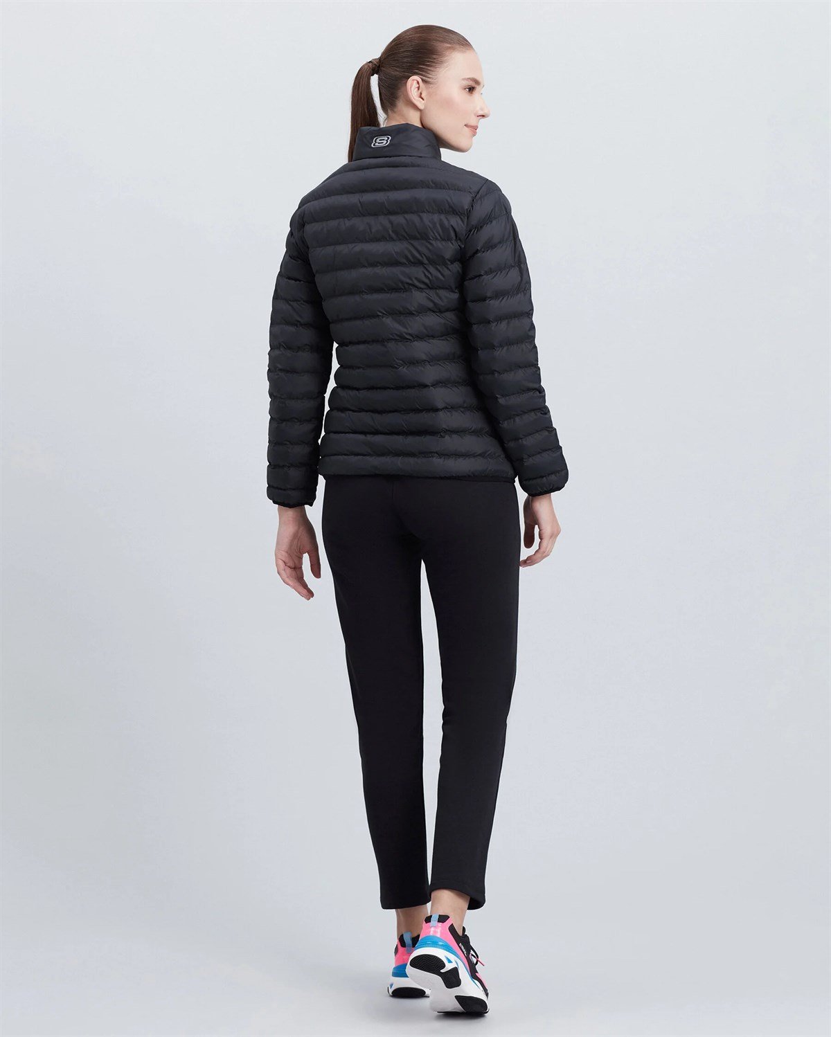 W Turtle Neck Essential Jacket