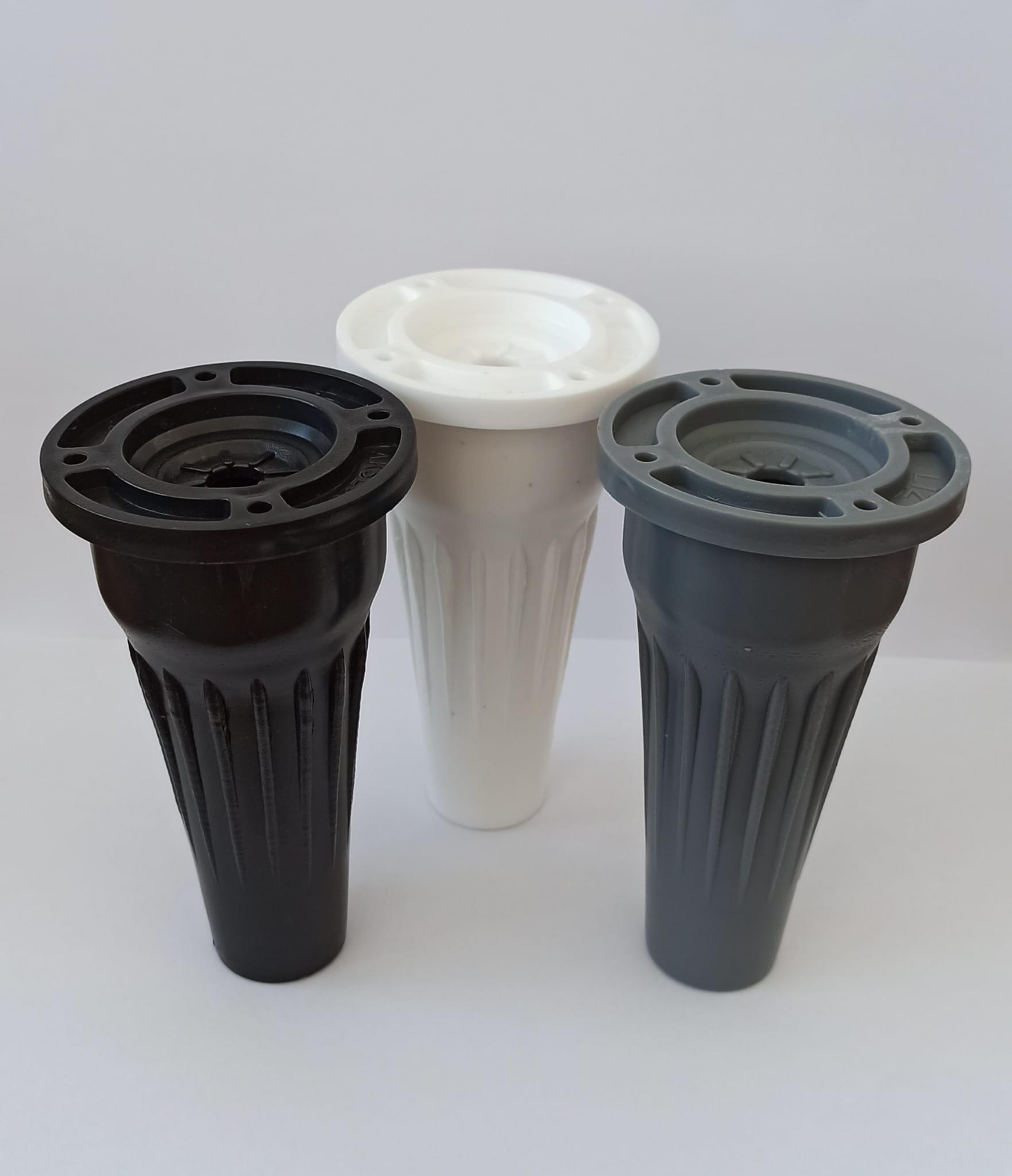 Liz 12cm Destan Plastik Mobilya Baza Ayak+Civata Q10