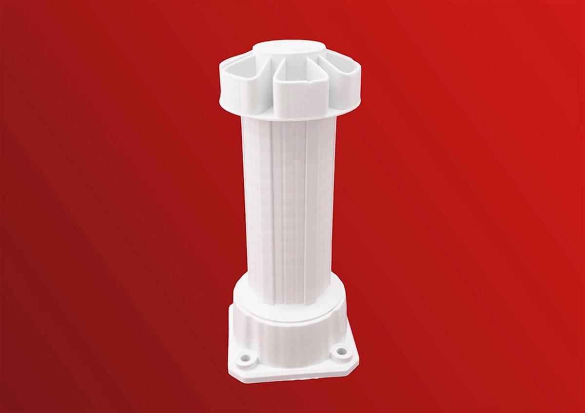 Metali 6004 Ayarlı Plastik Baza Ayağı 10*15cm