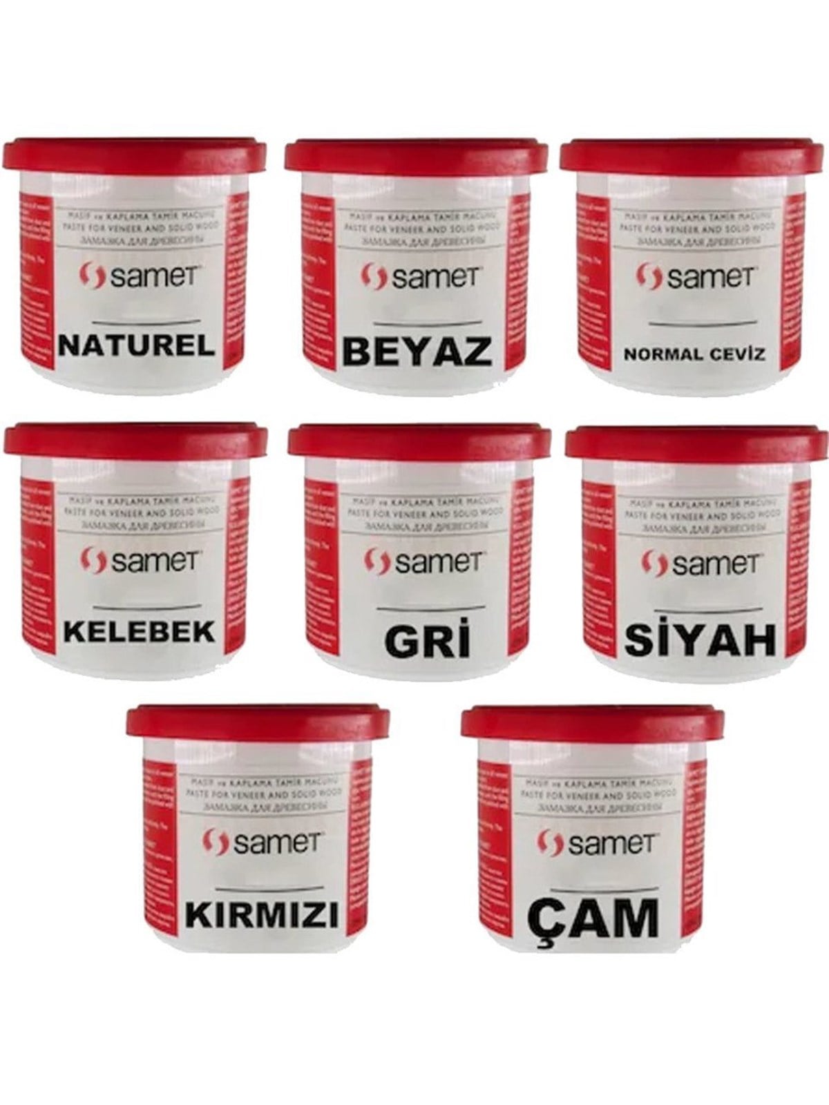 Samet Mobilya Tamir Macunu 200gr
