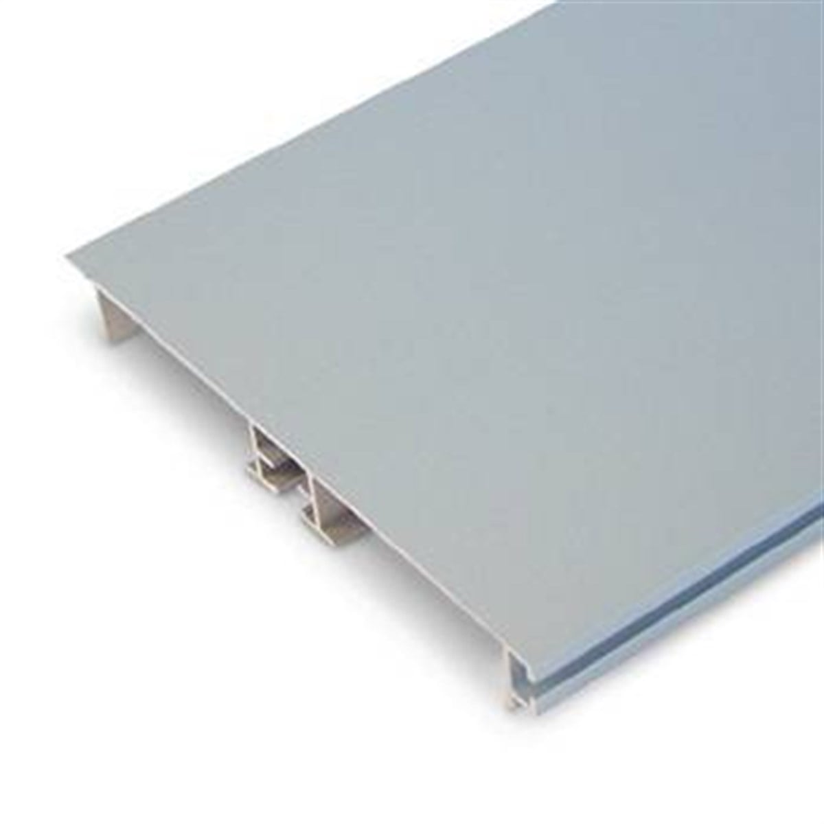 Sersan 1014-A Tezgah Altı Eloksal Parlak 12mm Düz 3mt Aluminyum Baza