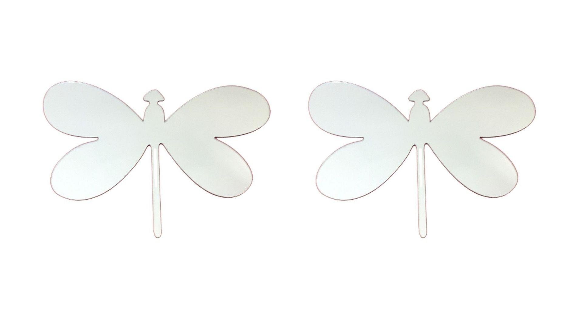 2 Adet Defter Sticker,Laptop Sticker  Aynalı  Kelebek Şekilli 20X13X0,6Cm