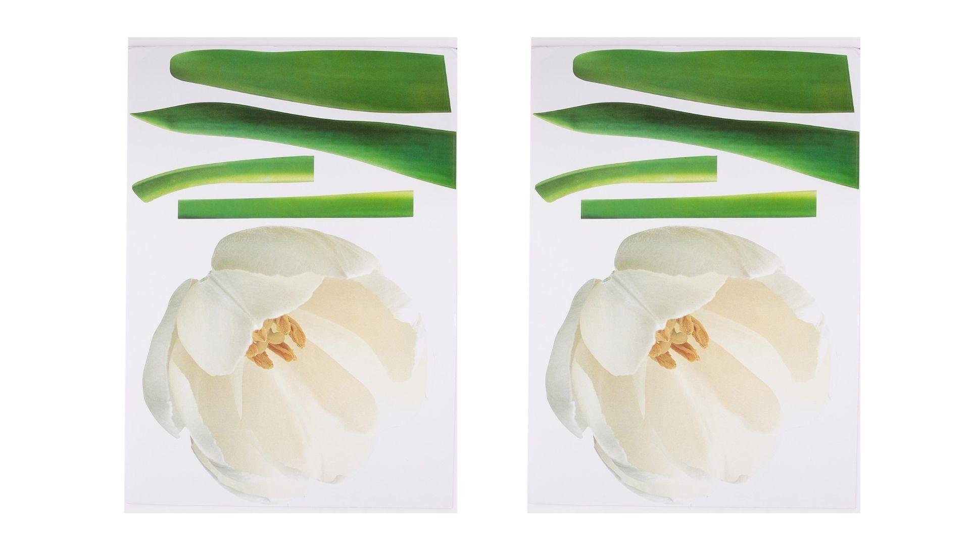 2 Adet Defter Sticker,Laptop Sticker Çiçekli Pvc 70X50X0,5Cm