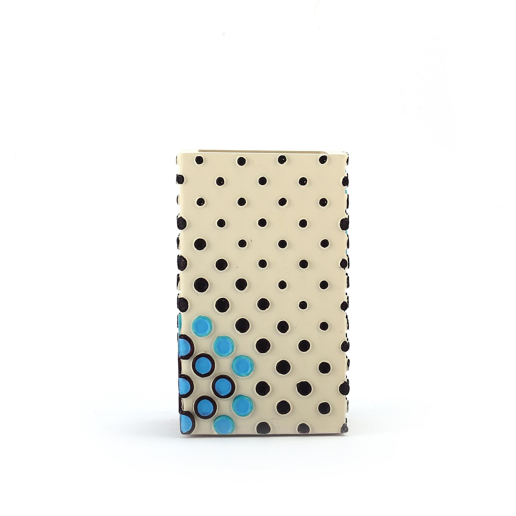 2 Adet Diş Fırçalık Ve Macunluk Puanlı Poliresin 6X6X10Cm 200Ml Banyo Seti  