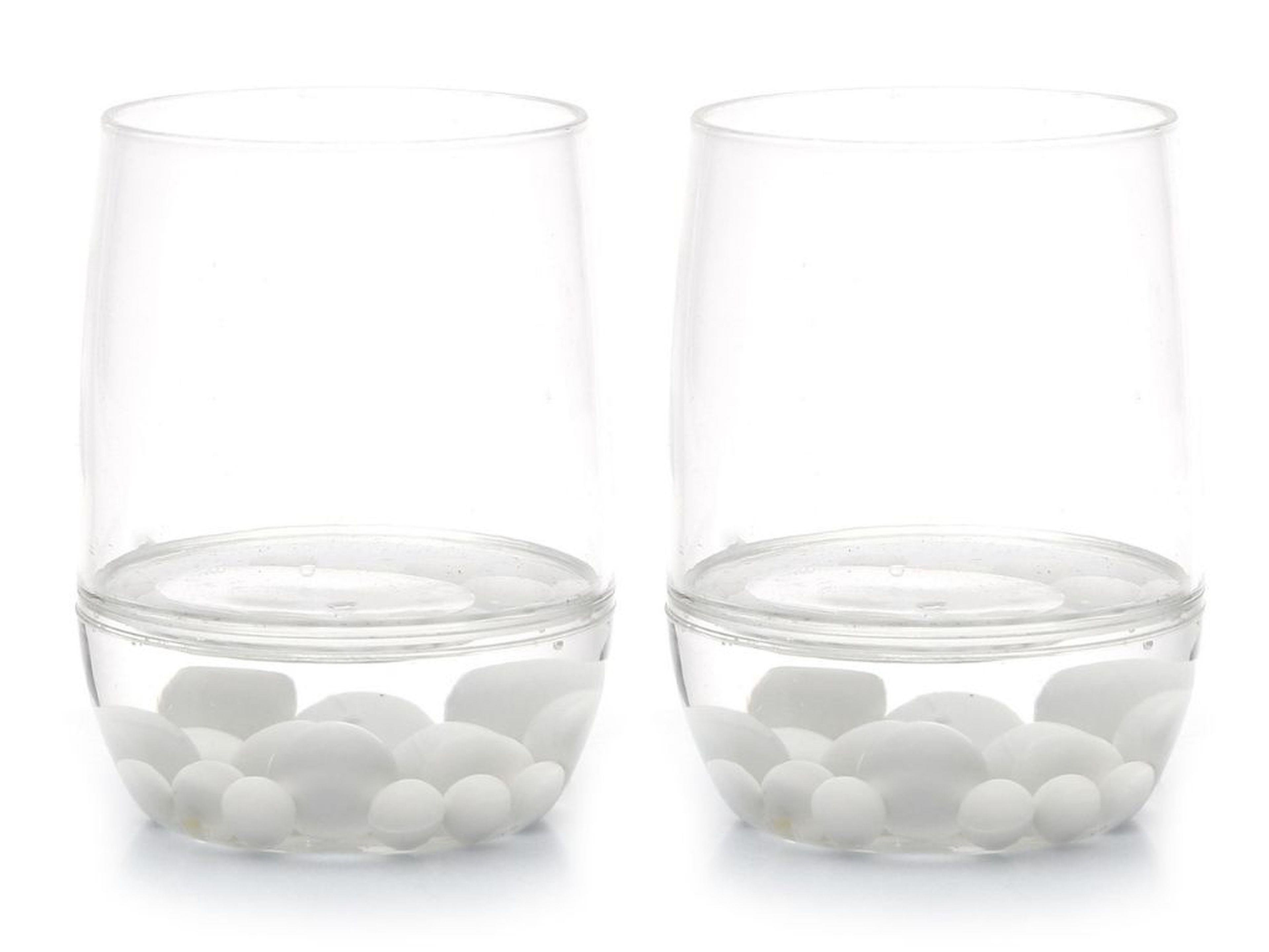 2 Adet Kalemlik Beyaz İncili Ofis Gereci 8X8X11Cm 300Ml